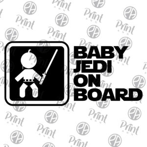 Baby Jedi on Board