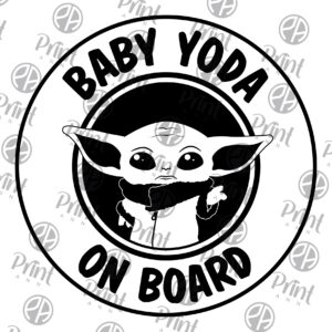 Baby Yoda on Board